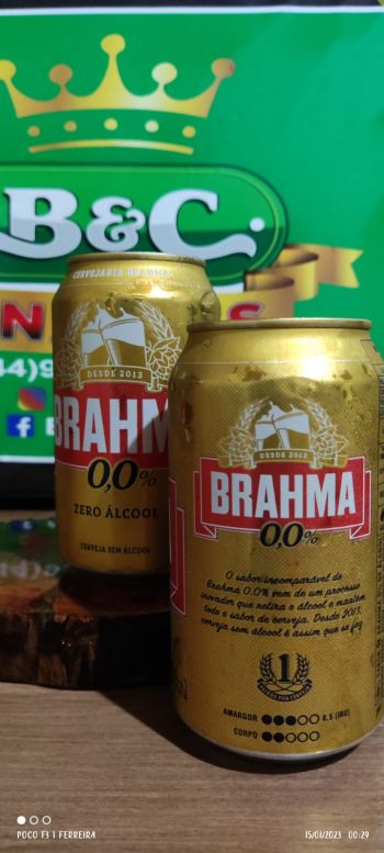 BRAHMA ZERO 350ML