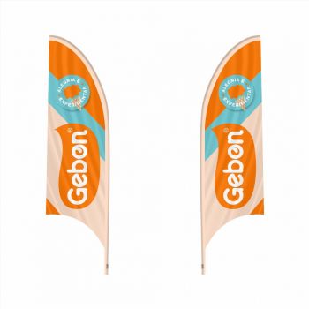 TECIDO WIND BANNER GEBON (LARANJA)