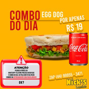 EGG DOG+COCA220ML