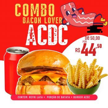 COMBO: ACDC + BATATA + COCA 350ML