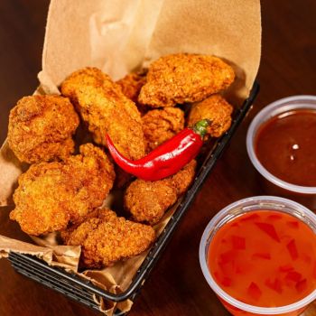 ISCAS DE FRANGO APIMENTADA